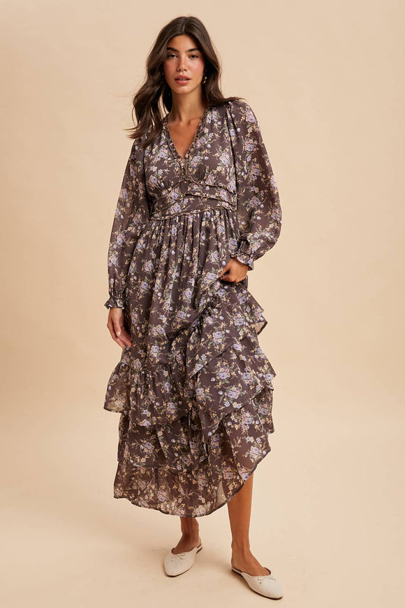 Harvest Floral Maxi Dress