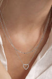 Heart Outline Necklace