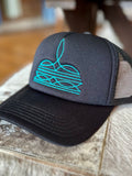 Western Stitch Trucker Hat