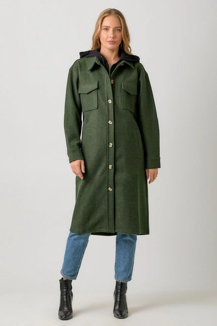 Spruce Longline Shacket