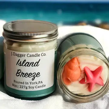 Island Breeze 8oz Soy Candle