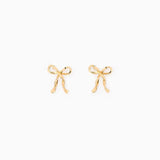 Twisted Bow Earrings *Gold & Silver*