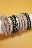 Boho Hair Tie/ Bracelet Sets