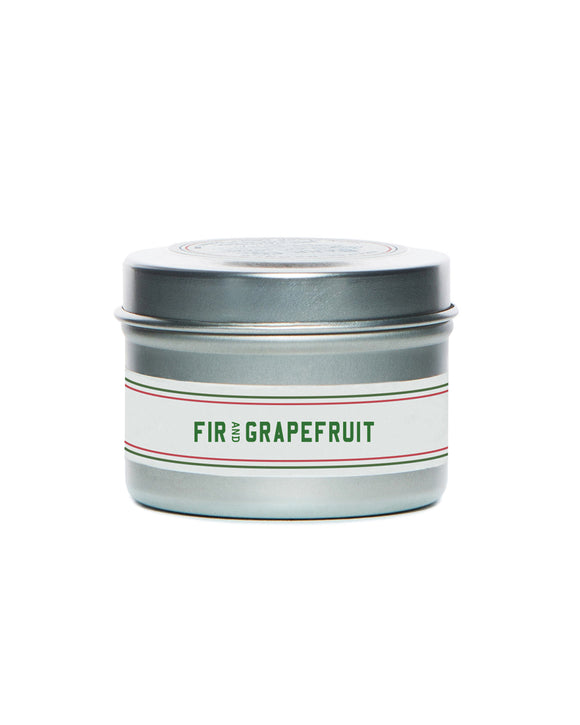 Barr Co Fir & Grapefruit Travel Candle