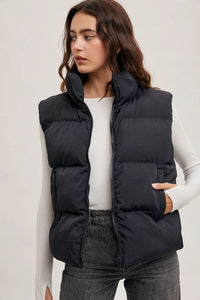 Midnight Puffer Vest