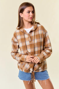 Golden Wheat Flannel Pullover