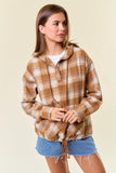 Golden Wheat Flannel Pullover