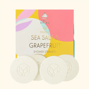 Grapefruit and Sea Salt Shower Steamers