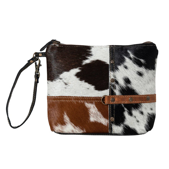 Tyler Hair-On Hide Pouch