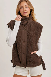 Chocolate Sherpa Vest