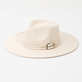 Double Belted Fashion Hat