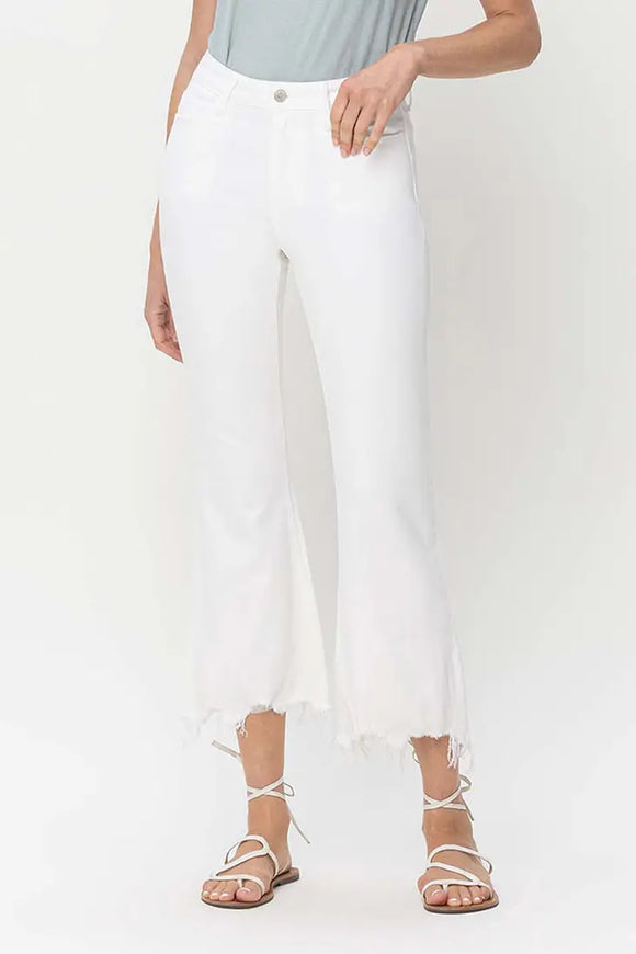 White Vintage Flare Jean