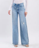 Super High Rise Baggy Wide Leg Jeans