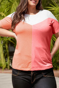 Curvy Peach Bellini Top