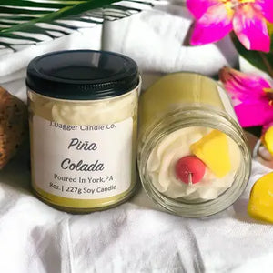 Pina Colada 8 oz Soy Candle