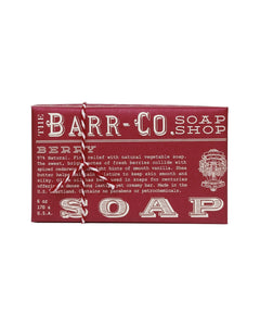 Barr Co Berry Wrapped Bar Soap
