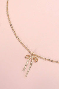Long Bow Necklace