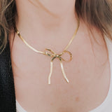 Bow Necklace