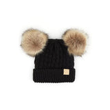 Kids Double Pom Beanie