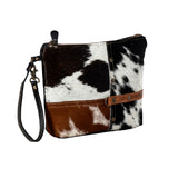 Tyler Hair-On Hide Pouch