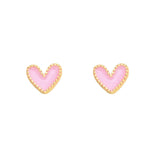 Be My Valentine Stud Heart Earrings
