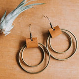 Mixed Material Earring