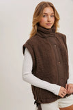 Chocolate Sherpa Vest