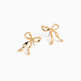 Twisted Bow Earrings *Gold & Silver*