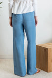 Chambray Drawstring Pant