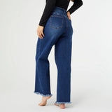 Lindsey Denim Wide Leg Jean