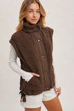 Chocolate Sherpa Vest