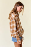 Golden Wheat Flannel Pullover