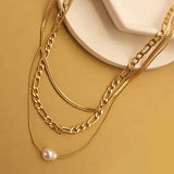 Layered Pearl Necklace