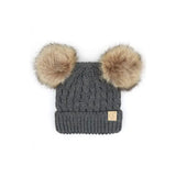 Kids Double Pom Beanie