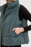 Blue Spruce Puffer Vest