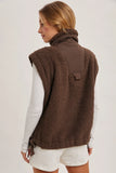 Chocolate Sherpa Vest