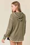 Evergreen Contrast Pullover