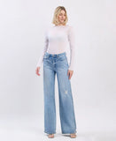 Super High Rise Baggy Wide Leg Jeans