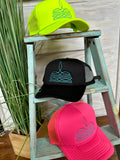 Western Stitch Trucker Hat