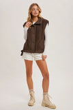 Chocolate Sherpa Vest