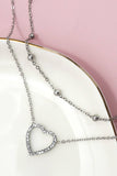 Heart Outline Necklace