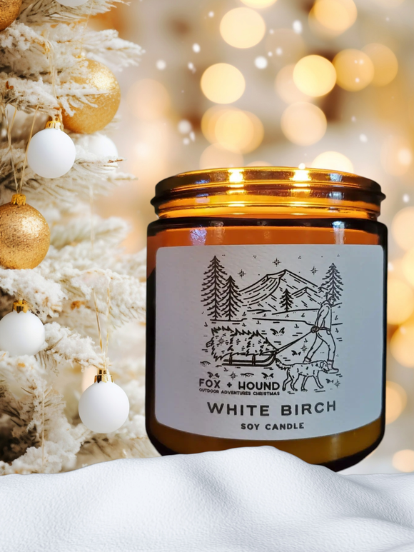 Fox + Hound White Birch Candle