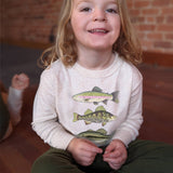 Three Fish Summer Toddler Long Sleeve