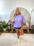 Lilac Mama Graphic Tee