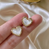 Shimmer Heart Earring