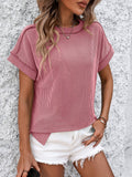 Backstitch Strip Short Sleeve
