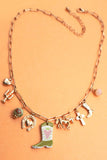 Boot Charm Necklace
