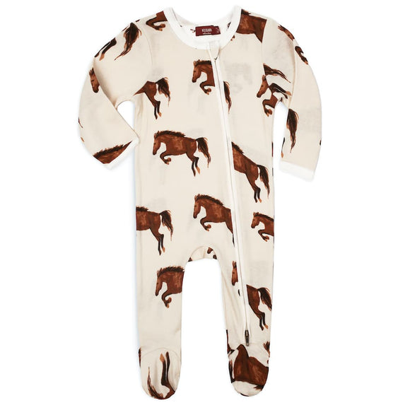 Milkbarn Footed Pajamas *Multiple Prints*