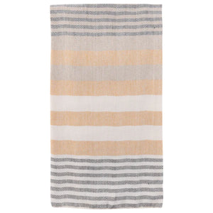 Mustard Striped Tea Towel