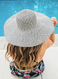 Two-Toned Floppy Hat